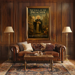 St. Vincent Ferrer in Medieval Town Cultural or Heritage Poster PosterGoat