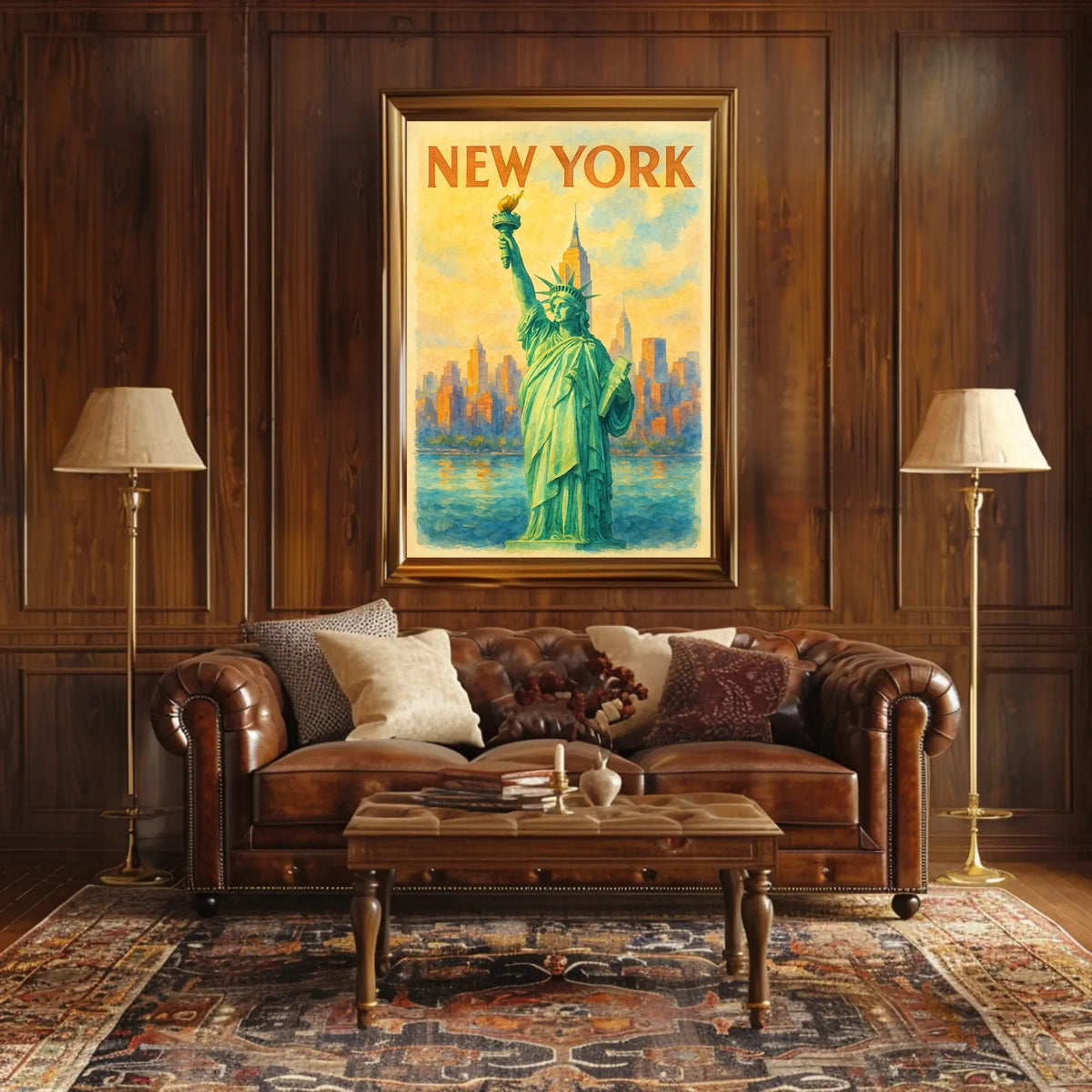 New York The Statue of Liberty Poster