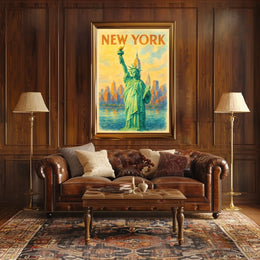 New York The Statue of Liberty Poster