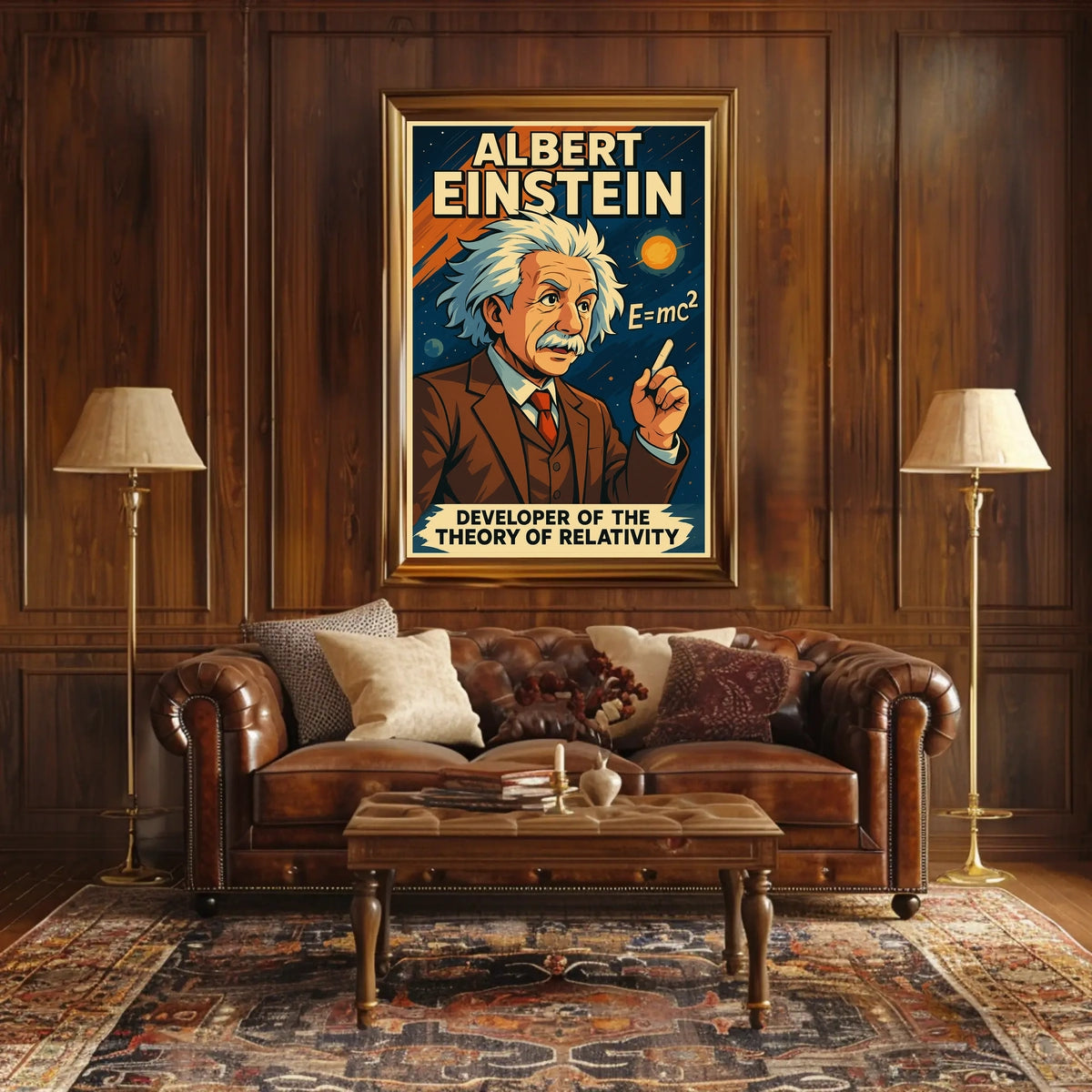 Einstein Relativity Inspirational Poster