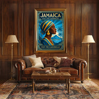 Discover Jamaica Visit the Caribbean Poster PosterGoat