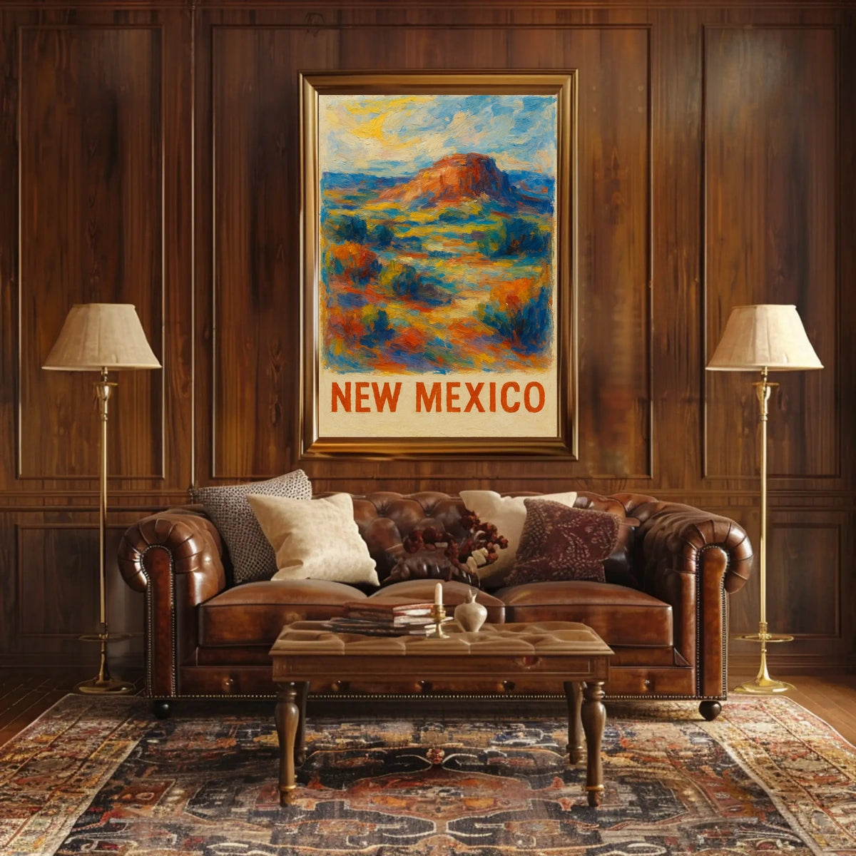 New Mexico Landscape Poster