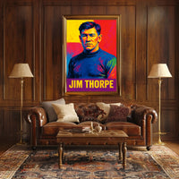 Jim Thorpe Tribute Poster