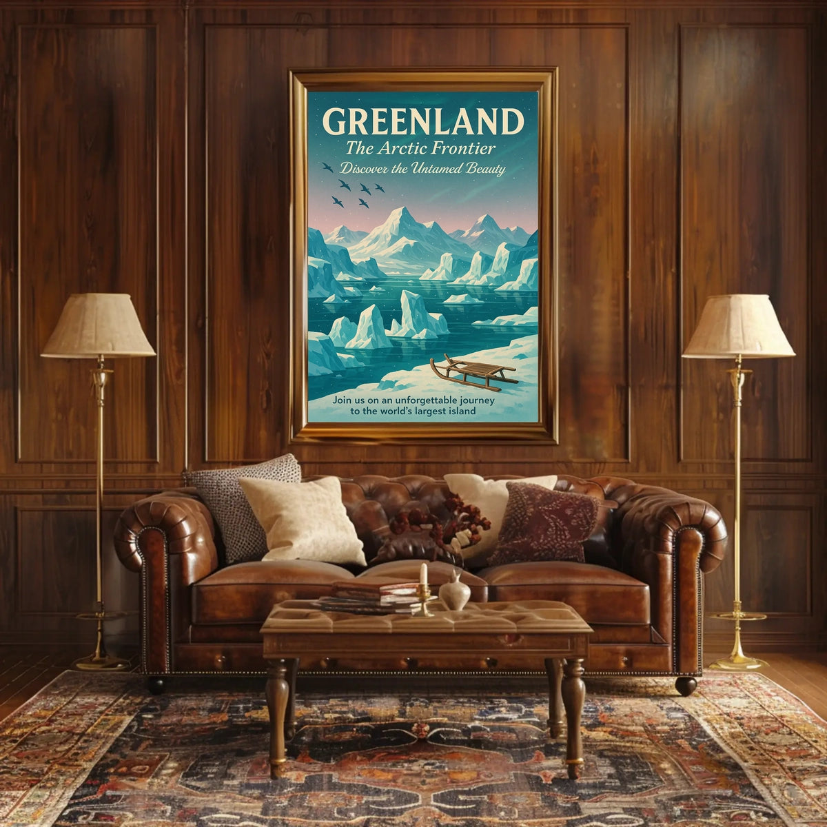 Greenland The Arctic Frontier Poster