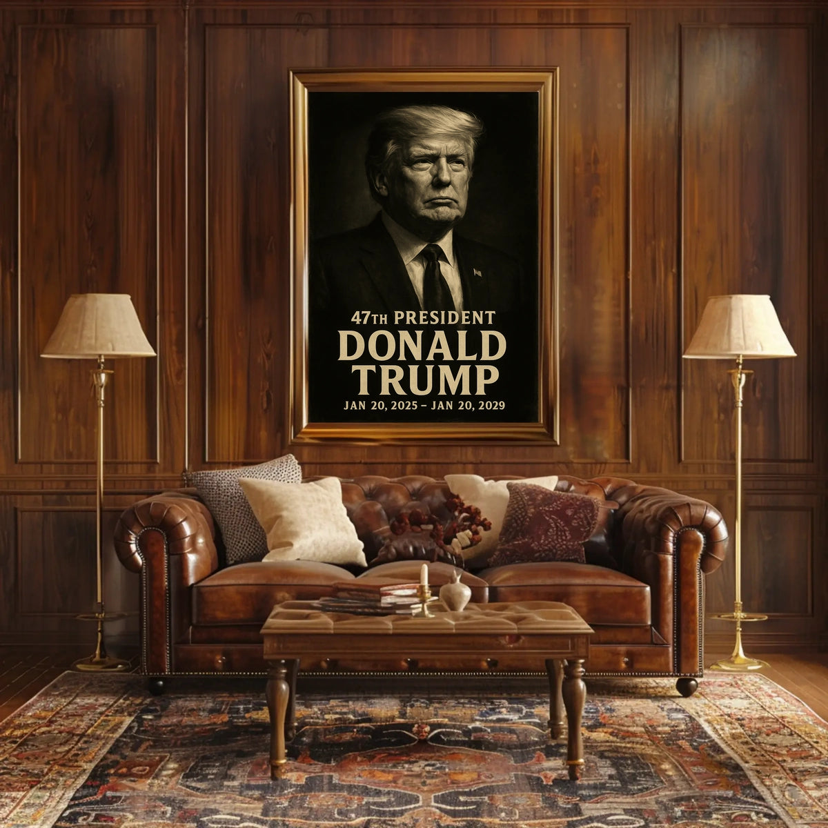 Donald Trump 47th President Poster