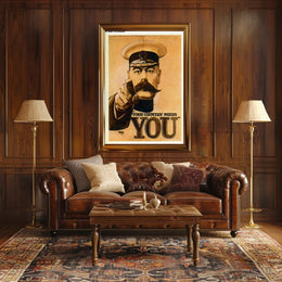 Vintage Military 'Your Country Needs You' Recruitment Poster