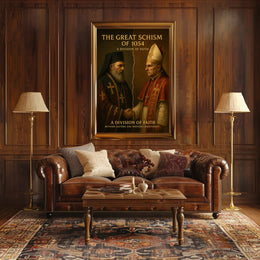 The Great Schism of 1054 Poster PosterGoat
