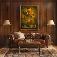 Celebrating an Icon Jim Thorpe Poster