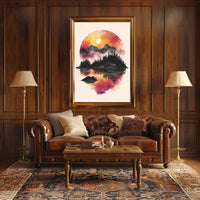 Art Deco Style Event Announcement Poster