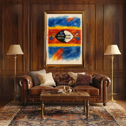 Vibrant Tribal Art Poster