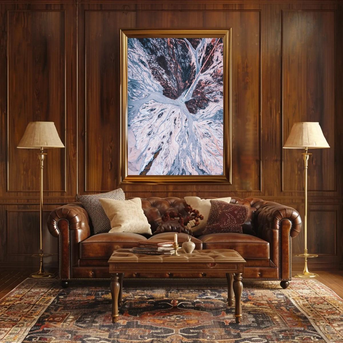 Abstract Earth Patterns Abstract Poster