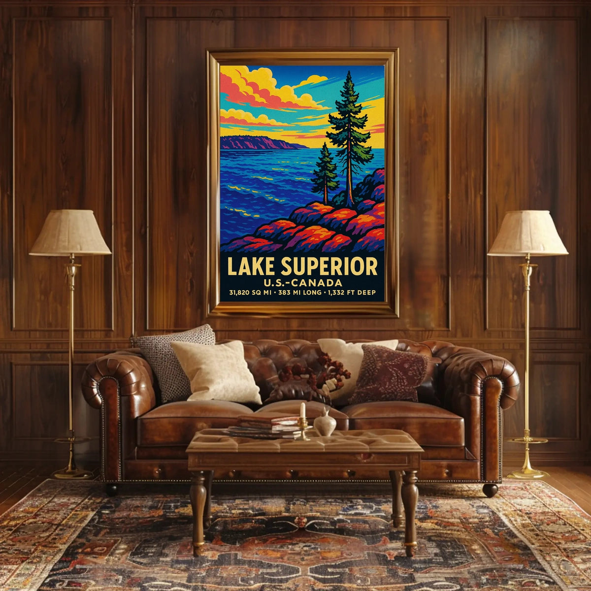 Lake Superior Scenic Poster
