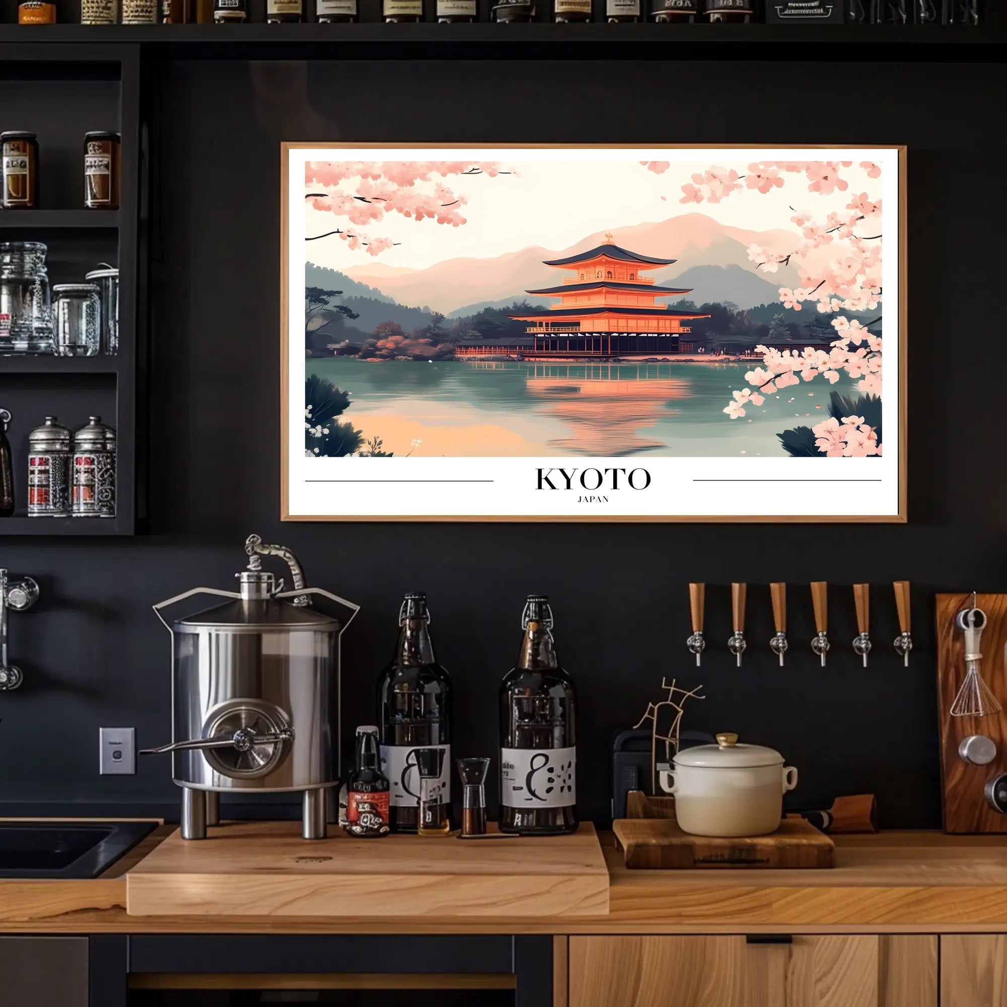 Kinkaku-ji Serenity: Kyoto Cultural or Heritage Poster