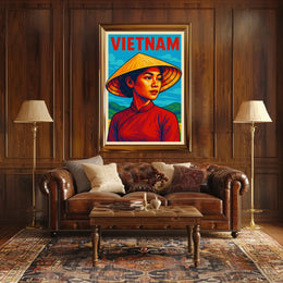 Vietnam Cultural Portrait Poster