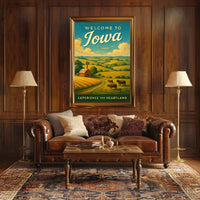 Welcome to Iowa Poster