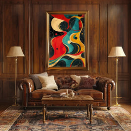 Abstract Modern Minimalist Art Poster