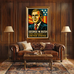 George W. Bush 43rd President Poster