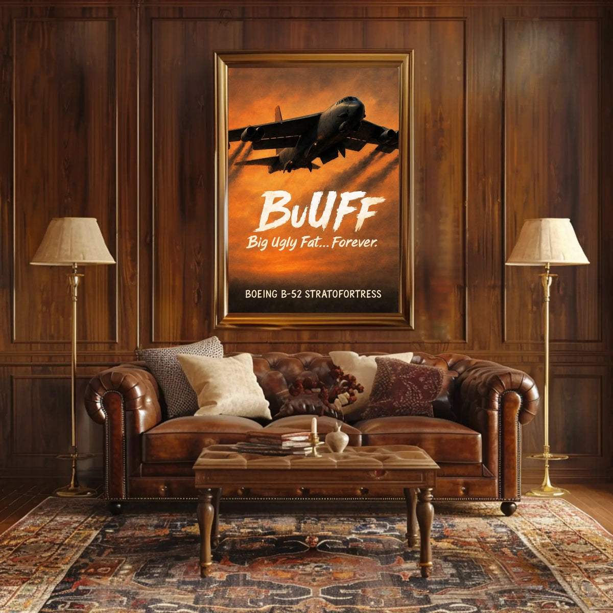 BUFF - Boeing B-52 Stratofortress Poster