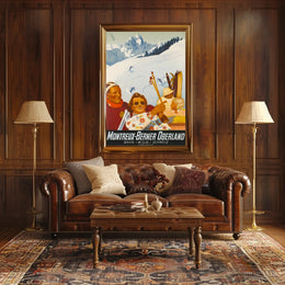 Montreux-Berner Oberland Ski Adventure Poster