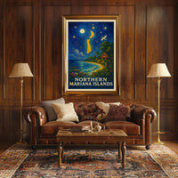 Northern Mariana Islands Travel Poster