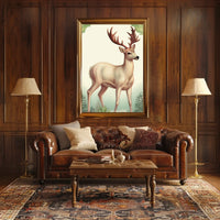 Majestic Deer In The Wild Poster