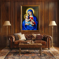 Mary and Jesus Poster