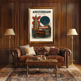 Amsterdam Underground Poster