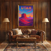 UtahS Majestic Landscape Poster
