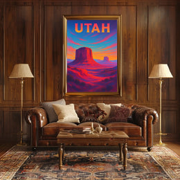 UtahS Majestic Landscape Poster