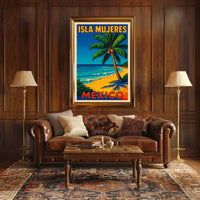 Isla Mujeres Travel Poster