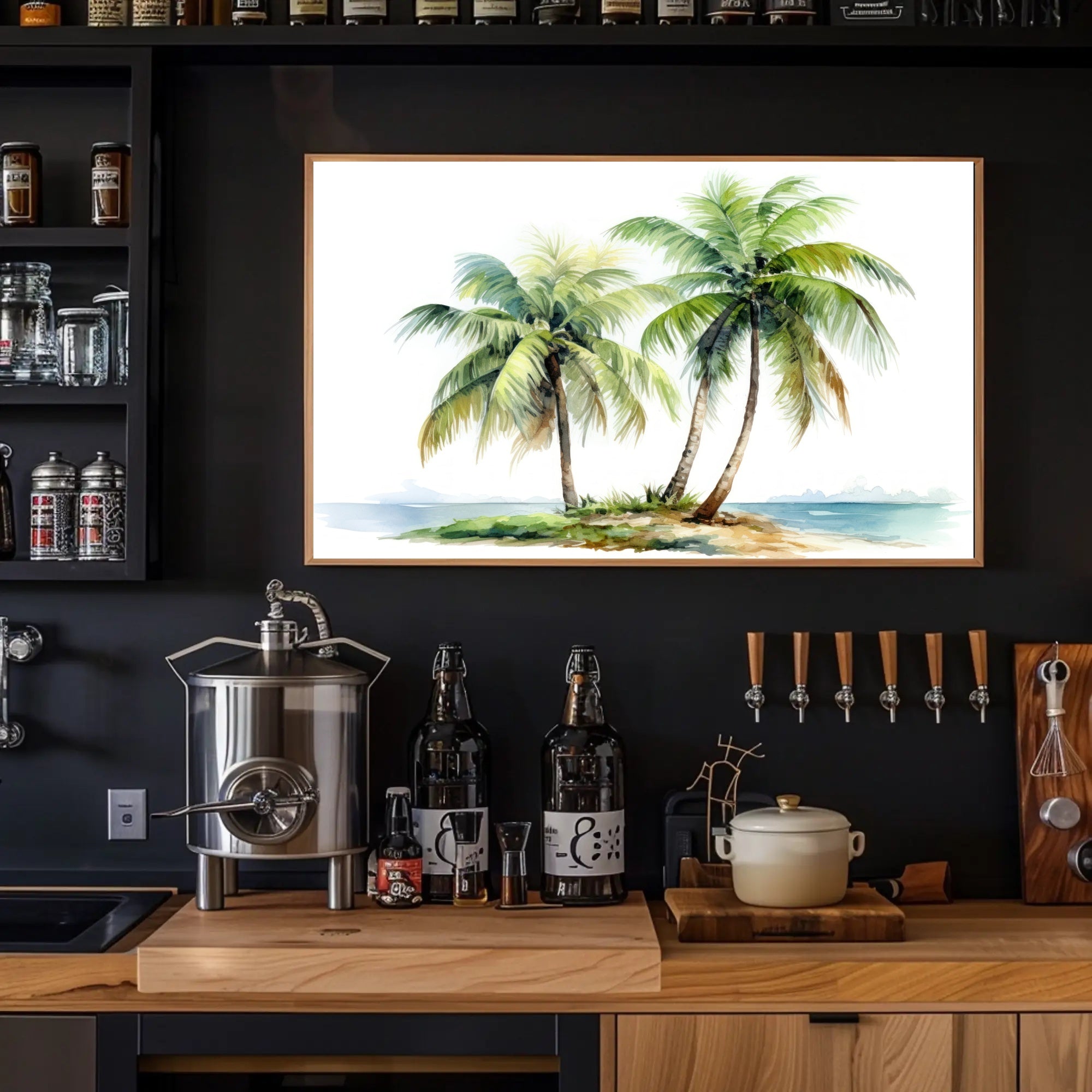 Tranquil Tropics Poster