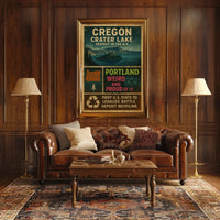 Discover Oregon Poster