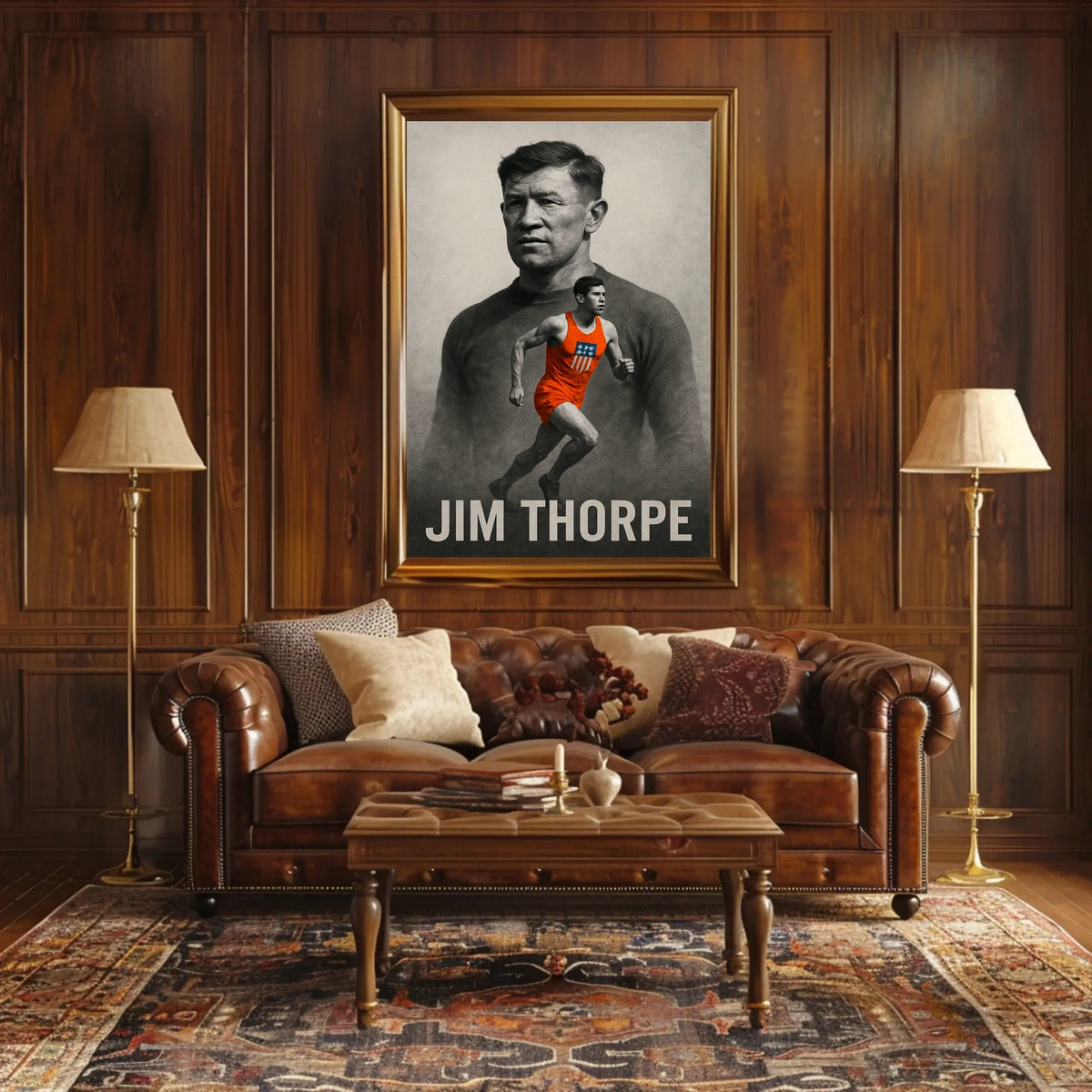Jim Thorpe Athletic Legend Poster