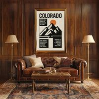 Discover Colorado Wall Art Print Decor PosterGoat