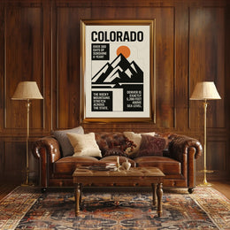 Discover Colorado Wall Art Print Decor PosterGoat