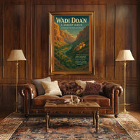 Wadi DoaN A Desert Oasis Poster