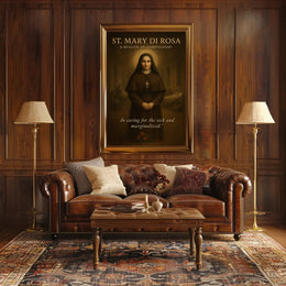 St. Mary di Rosa A Beacon of Compassion Poster PosterGoat