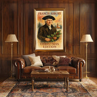 Historical Francis Asbury Christmas Edition Poster