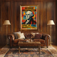 George Washington First President Poster