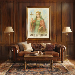 Saint Catherine of Alexandria Poster