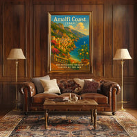 Breathtaking Beauty Carved by the Sea Poster