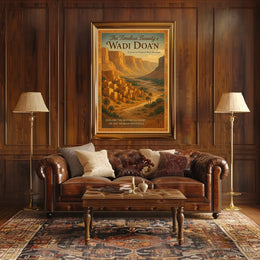 The Timeless Beauty Of Wadi Doan Poster