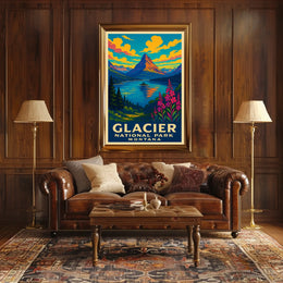Glacier National Park Montana Poster