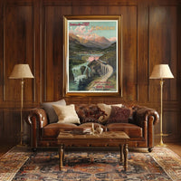 Journey To The Engadine Poster