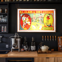 M.L. Clark & Son's Combined Shows Poster