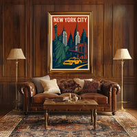 Iconic New York City Poster