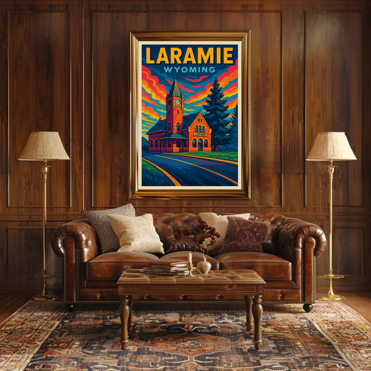 Laramie, Wyoming Poster