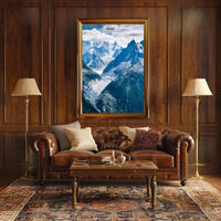 Majestic Mountain Range Poster