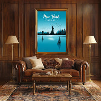 Abstract Expressionism Art: A Visual Odyssey Poster