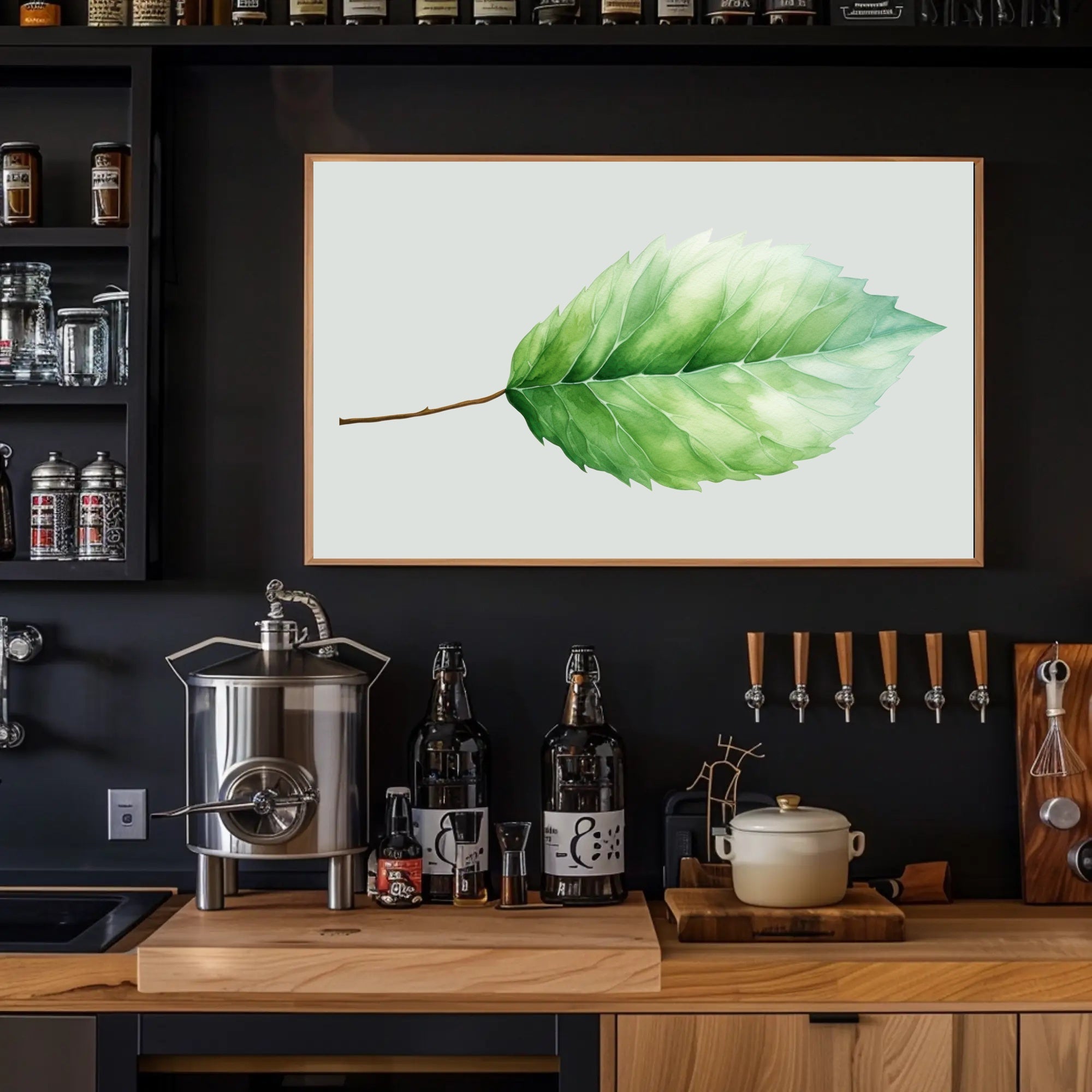 Verdant Serenity Poster